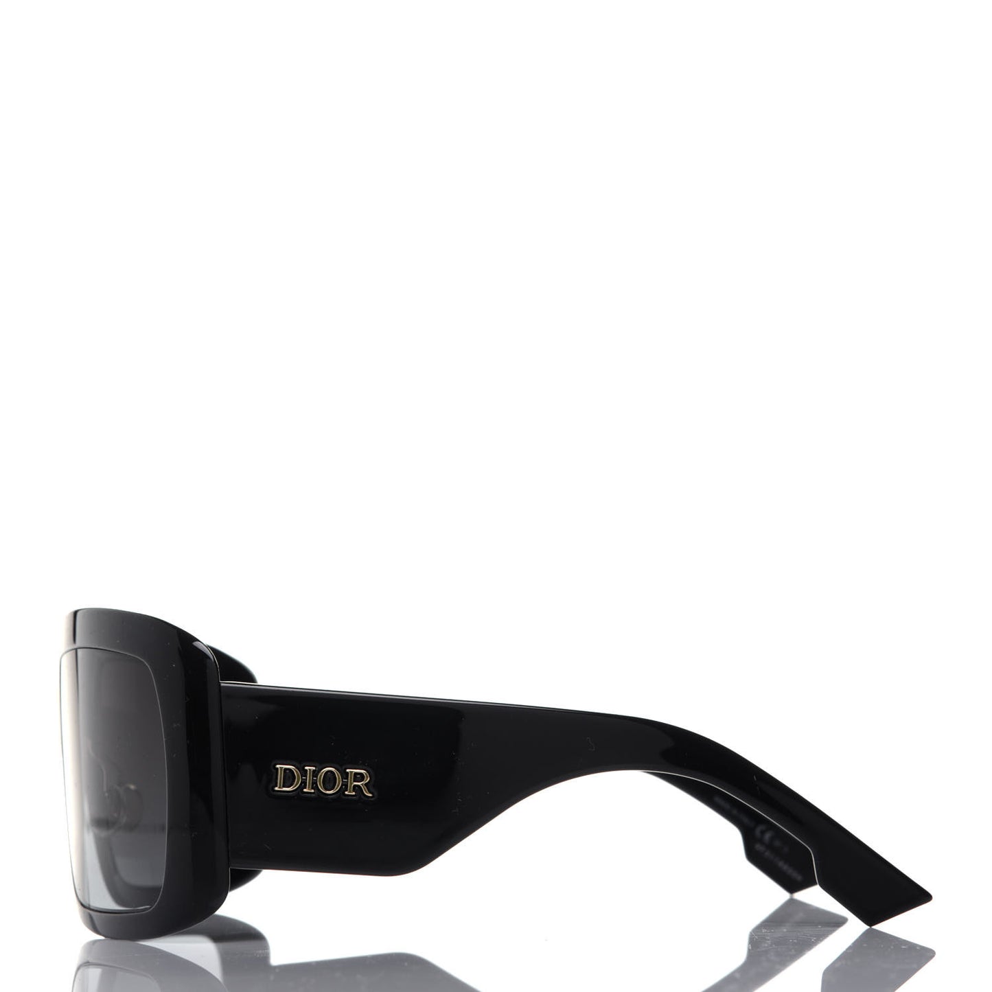 Acetate DiorSo Light 2 Shield Sunglasses Black