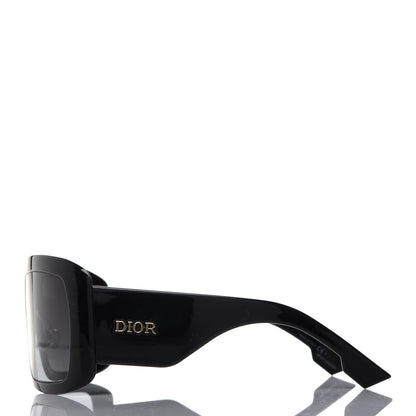 Christian Dior Acetate DiorSo Light 2 Shield Sunglasses Black 3 of 7