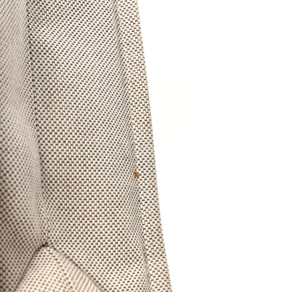 Chloe Cotton Calfskin Large Woody Ribbon Tote White Brown 11 of 11