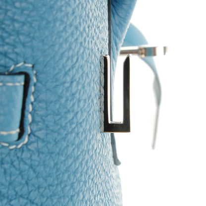 Hermes Togo Birkin 35 Blue Jean 11 of 22