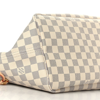 Louis Vuitton Damier Azur Neo Neverfull GM Rose Ballerine 8 of 9