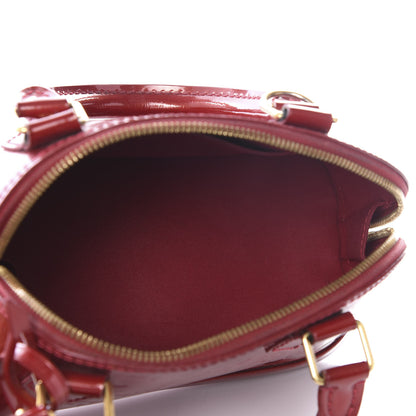 Louis Vuitton Vernis Alma BB Pomme D'Amour 4 of 8