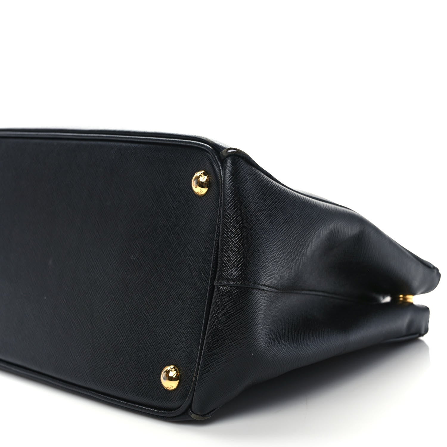 Prada Saffiano Medium Galleria Double Zip Tote Black 9 of 14