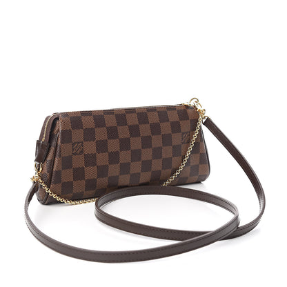 Louis Vuitton Damier Ebene Eva Clutch 3 of 10