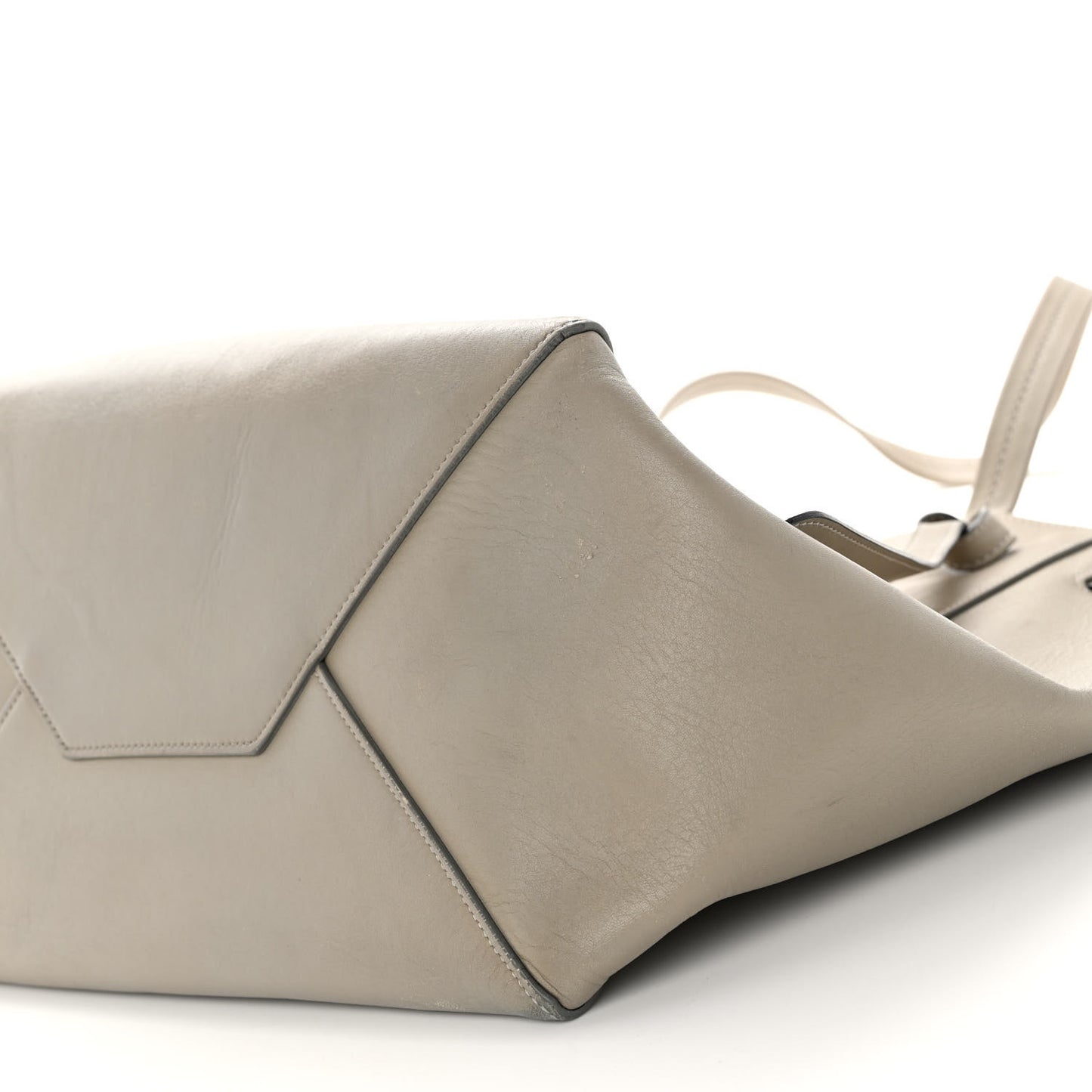 Smooth Calfskin Small Belt Cabas Phantom Taupe