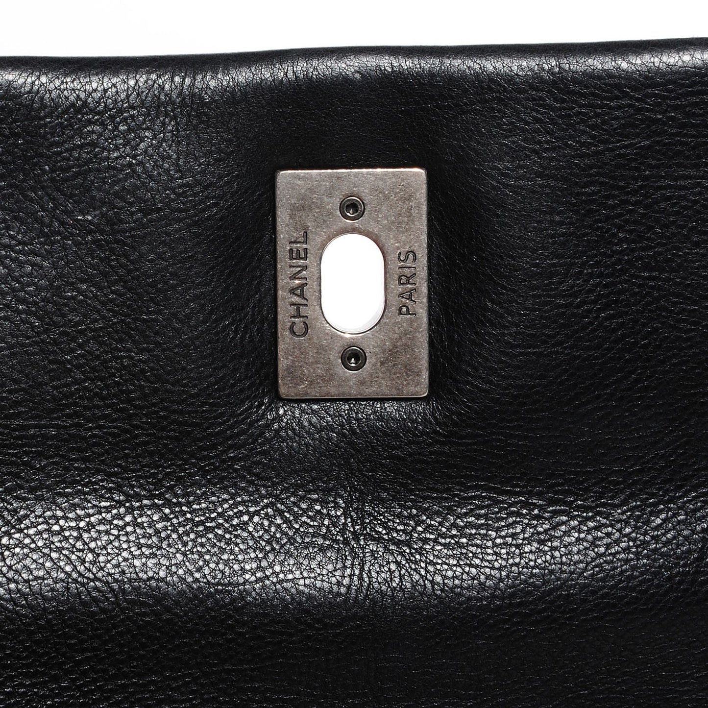 Calfskin Ultimate Stitch Flap Bag Black