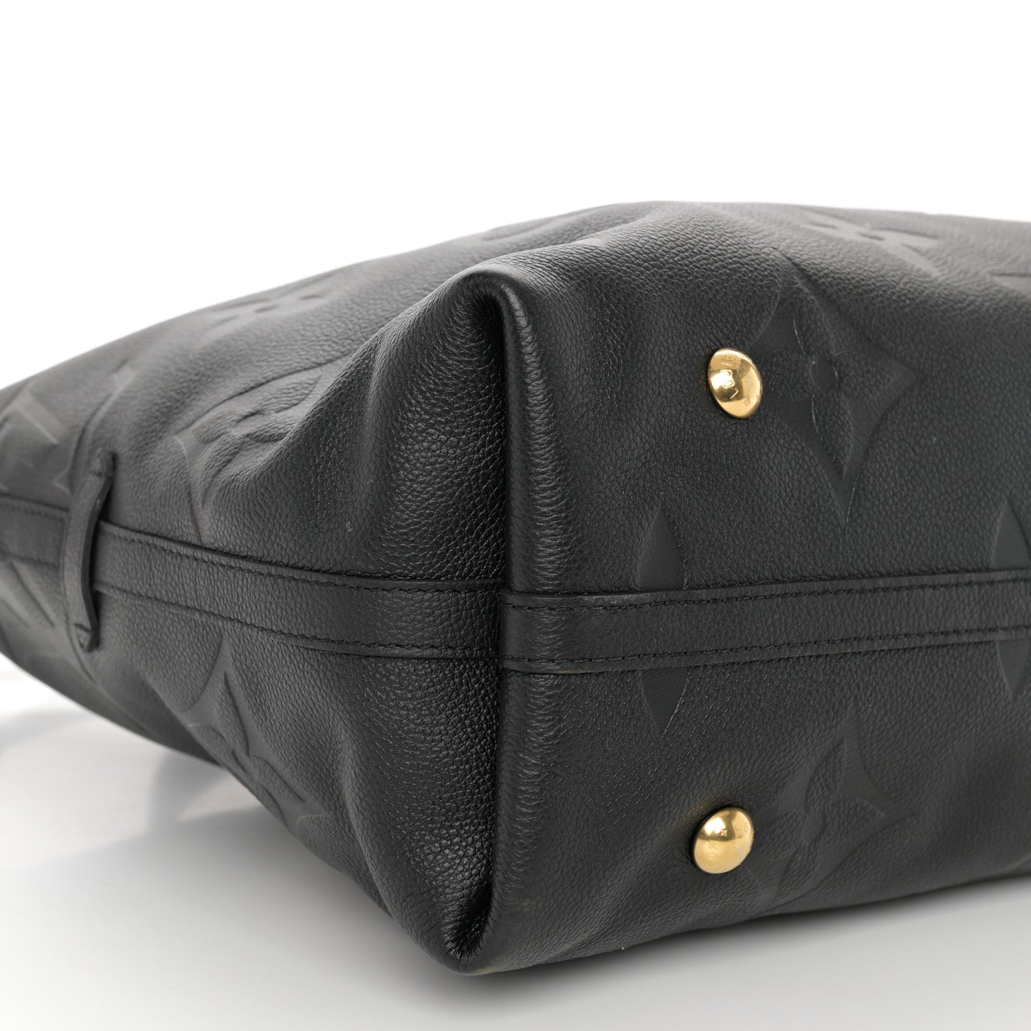Louis Vuitton Empreinte Monogram Giant Carryall MM Black 8 of 9