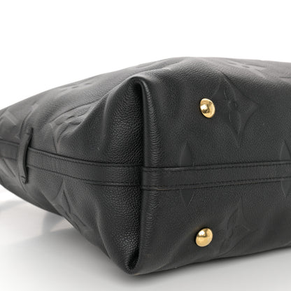 Louis Vuitton Empreinte Monogram Giant Carryall MM Black 8 of 9