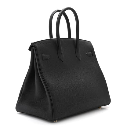 Hermes Togo Birkin 35 Black 3 of 11