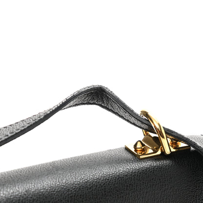 Alexander McQueen Grained Calfskin Small Insignia Flap Black 13 of 15