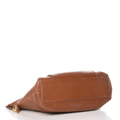 Chanel Caviar Flap Shoulder Bag Brown 4 of 26