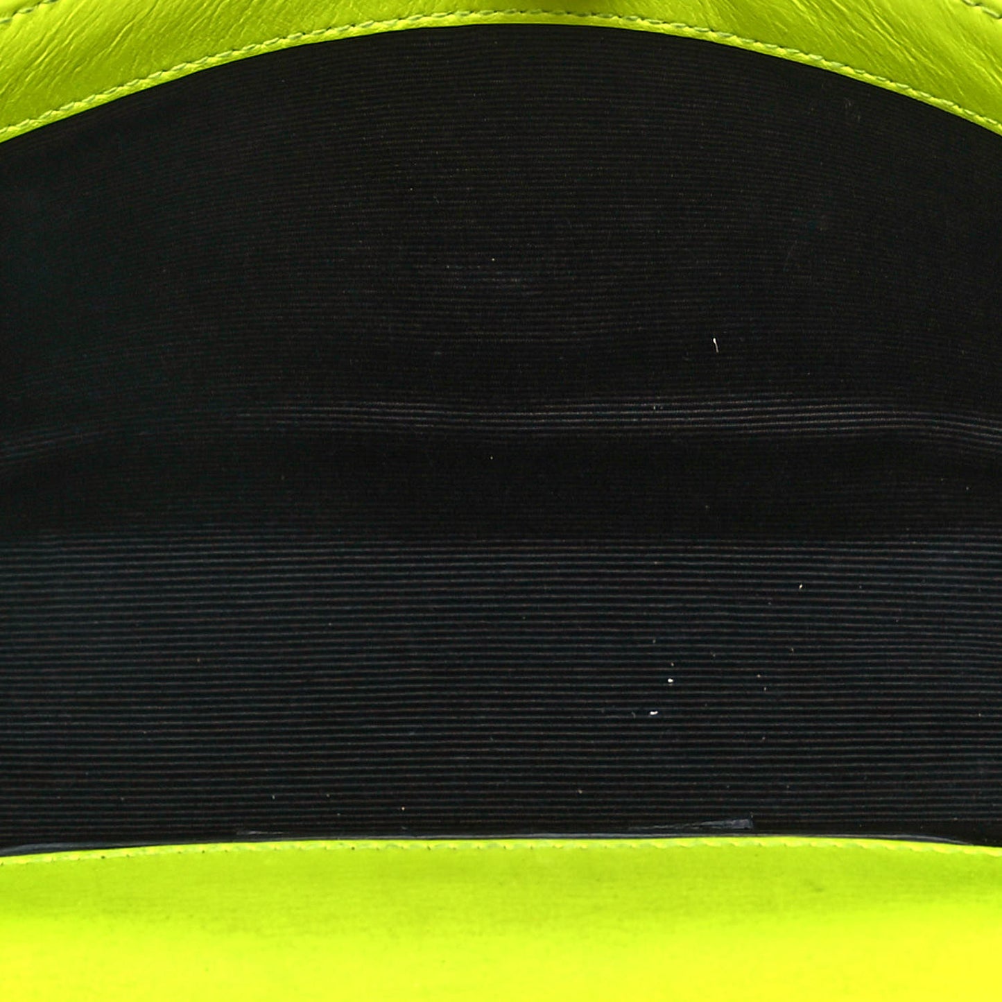 Patent Grain de Poudre Small Monogram Kate Satchel Neon Yellow