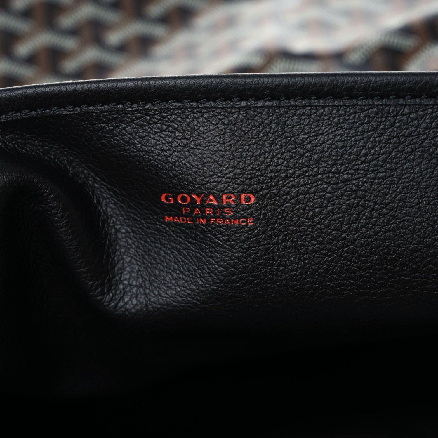 Goyard Goyardine Reversible Anjou GM Black 6 of 14