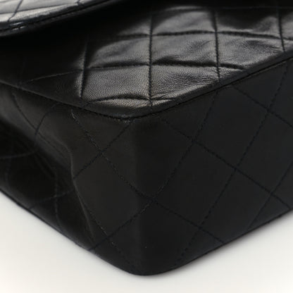 Chanel Lambskin Quilted Small Double Flap Black 9 of 10