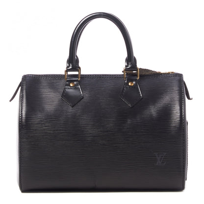 Louis Vuitton Epi Speedy 25 Black 1 of 11