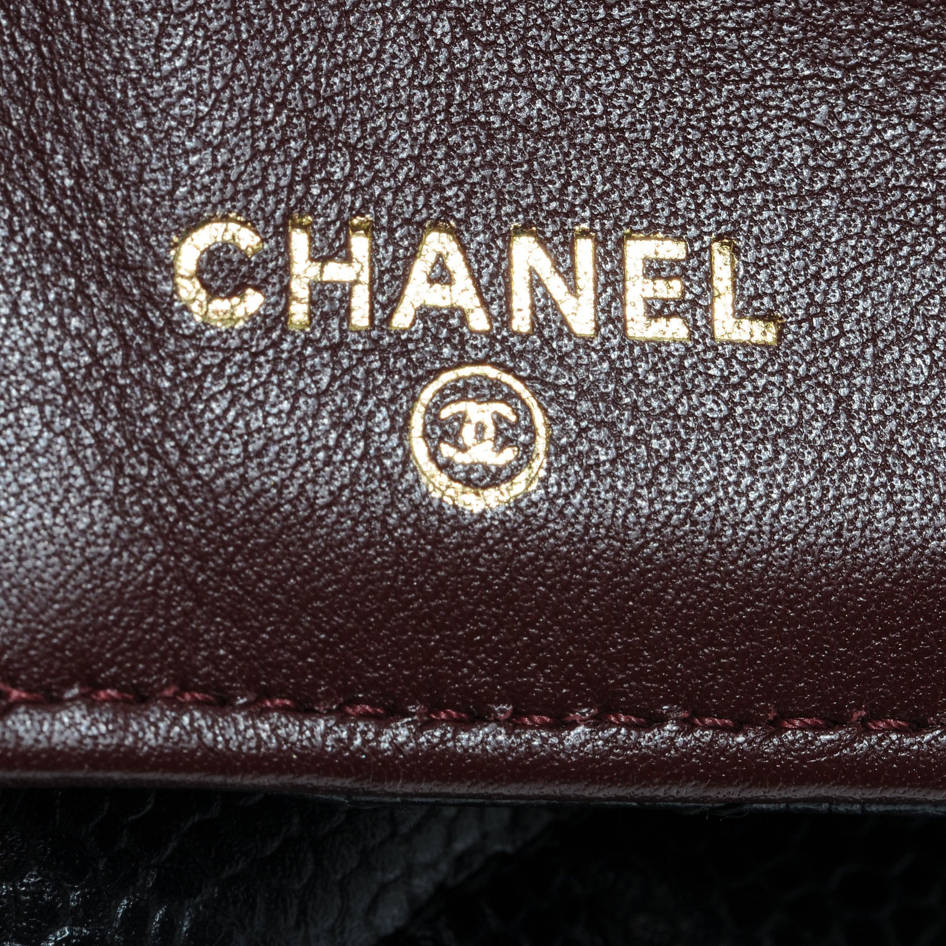 Chanel Caviar Quilted Long Flap Wallet Black 7 of 9