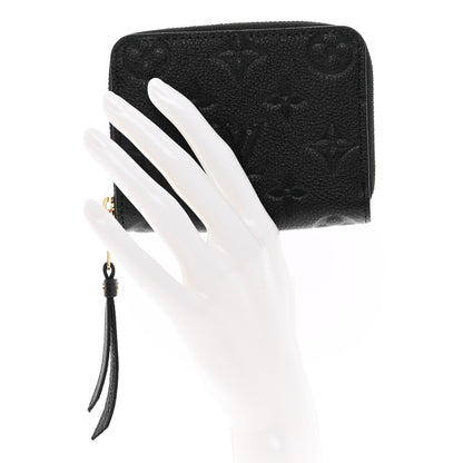 Louis Vuitton Empreinte Zippy Coin Purse Black 2 of 7