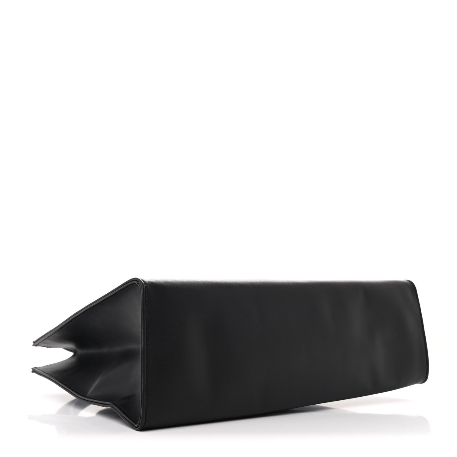 Telfar Vegan Leather Medium Shopping Bag Black 4 of 9