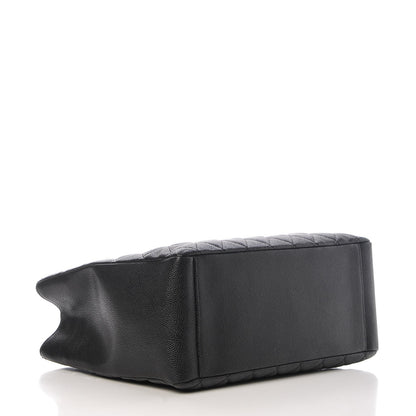 Chanel Caviar Quilted Grand Shopping Tote GST Black 4 of 7
