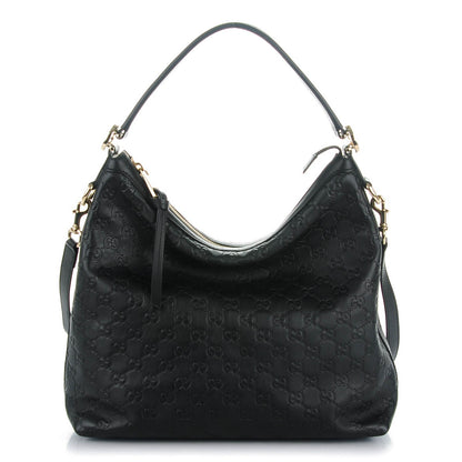 Gucci Guccissima Small Miss GG Hobo Black 1 of 7