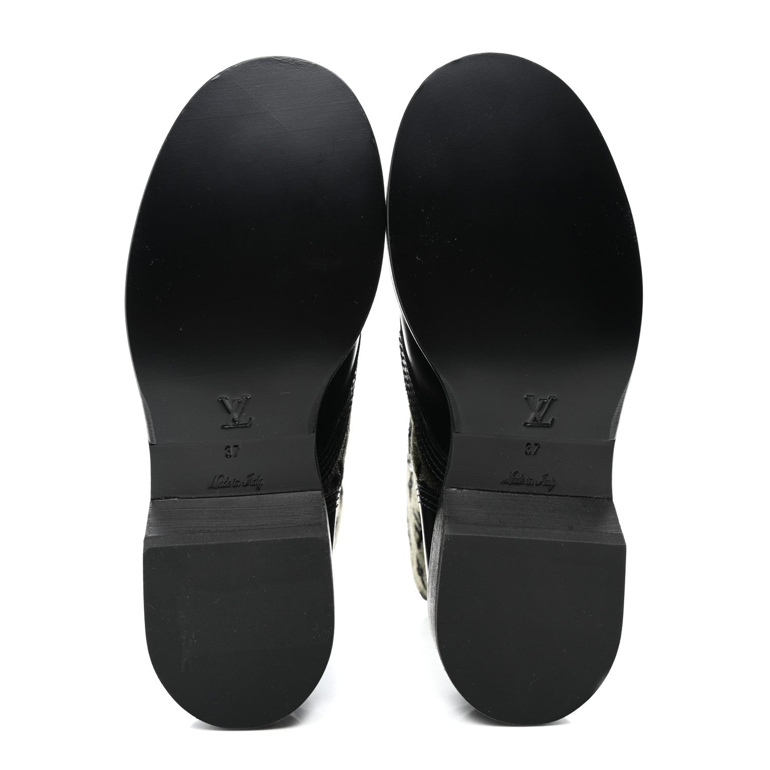 Louis Vuitton Velour Metropolis Flat Ranger Boot 37 Khaki Green 5 of 10