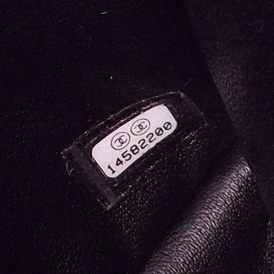 Patent Reissue Double Flap Black