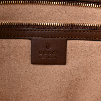 Gucci Soft GG Supreme Monogram Medium Crossbody Tote Beige Cuir 6 of 15