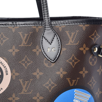 Louis Vuitton Monogram World Tour Neverfull MM 10 of 11