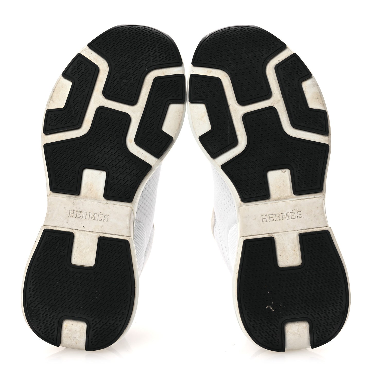 Technical Knit Suede Heros Sneakers 37.5 White