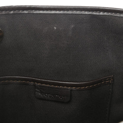 Burberry Haymarket Check Small Onslow Tote Chocolate 13 of 21
