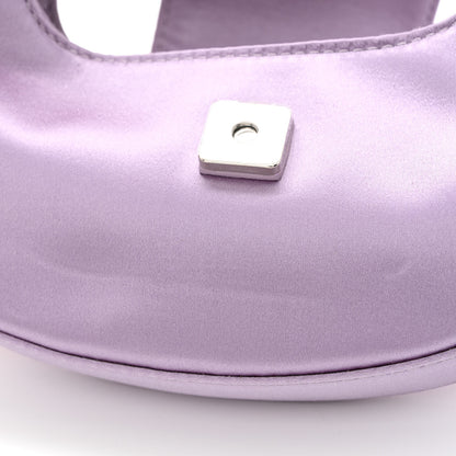 Fendi Silk Satin Mini Cookie Hobo Bag Lilla 11 of 11