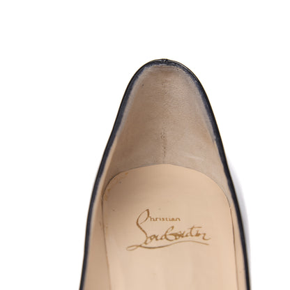 Christian Louboutin Patent Yoyospina 100 Pumps 38.5 Black 8 of 11