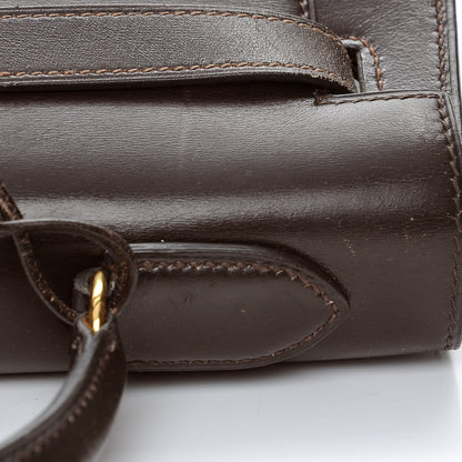 Hermes Box Kelly Sellier 32 Chocolate 12 of 30