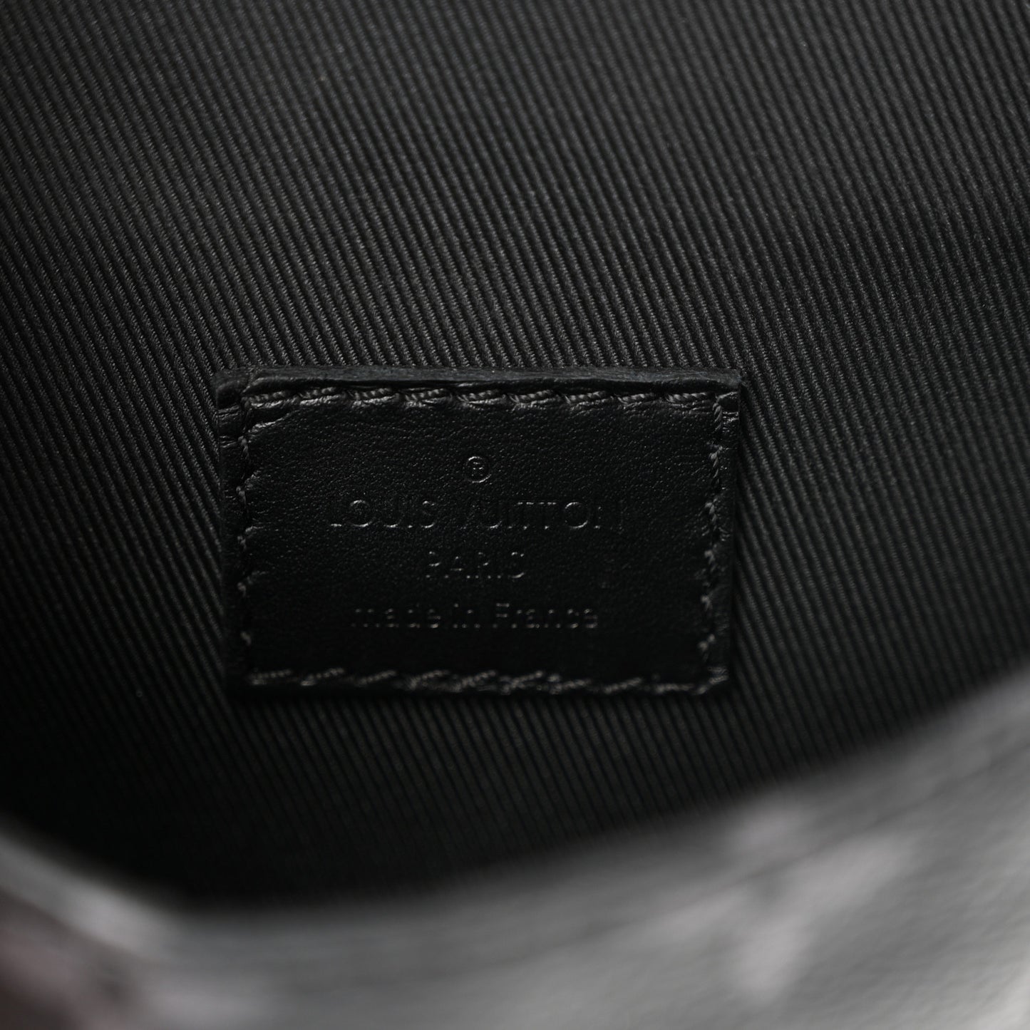 Monogram Eclipse Saumur Slingbag Black