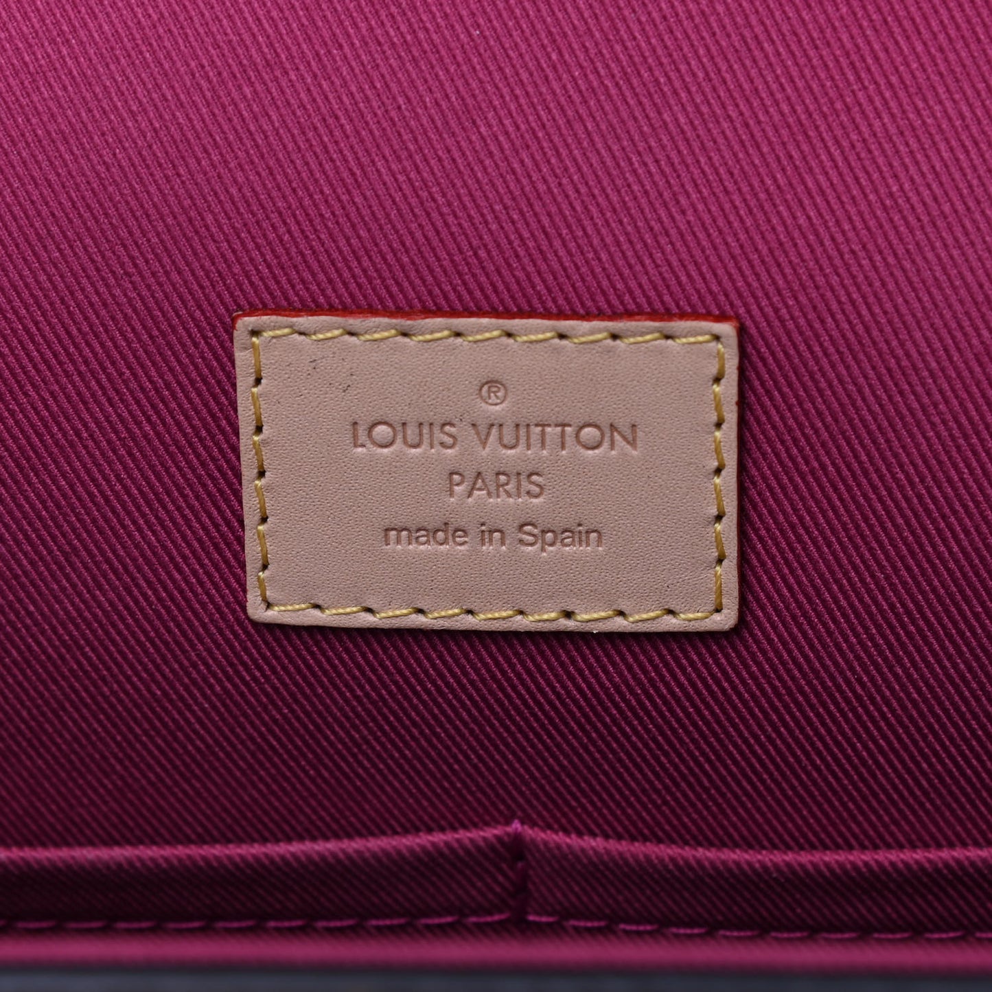 Monogram Cluny BB Bordeaux Fuchsia