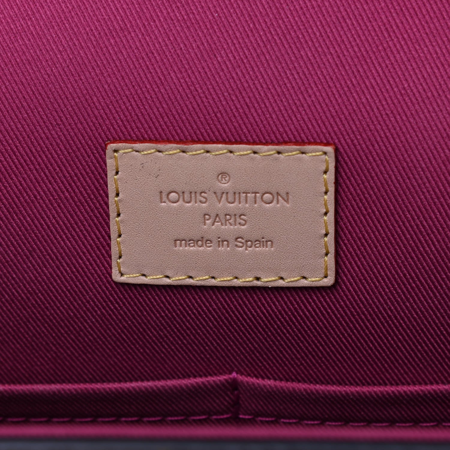 Louis Vuitton Monogram Cluny BB Bordeaux Fuchsia 5 of 7