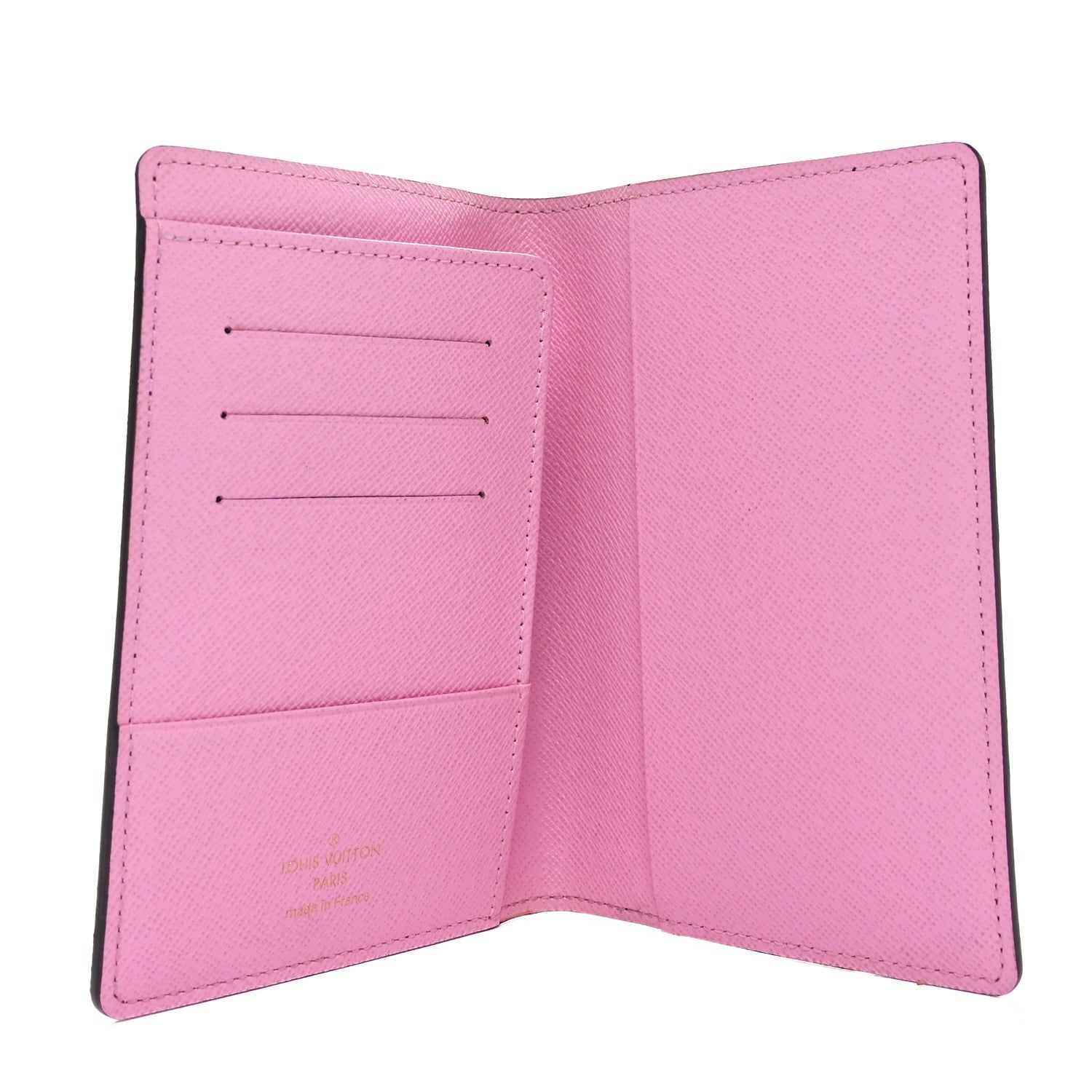 Louis Vuitton Monogram 2016 Christmas Animation Passport Cover Rose Ballerine 5 of 7