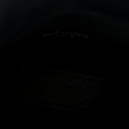 Saint Laurent Lambskin Quilted Small Loulou Puffer Monogram Chain Satchel Marine 6 of 10