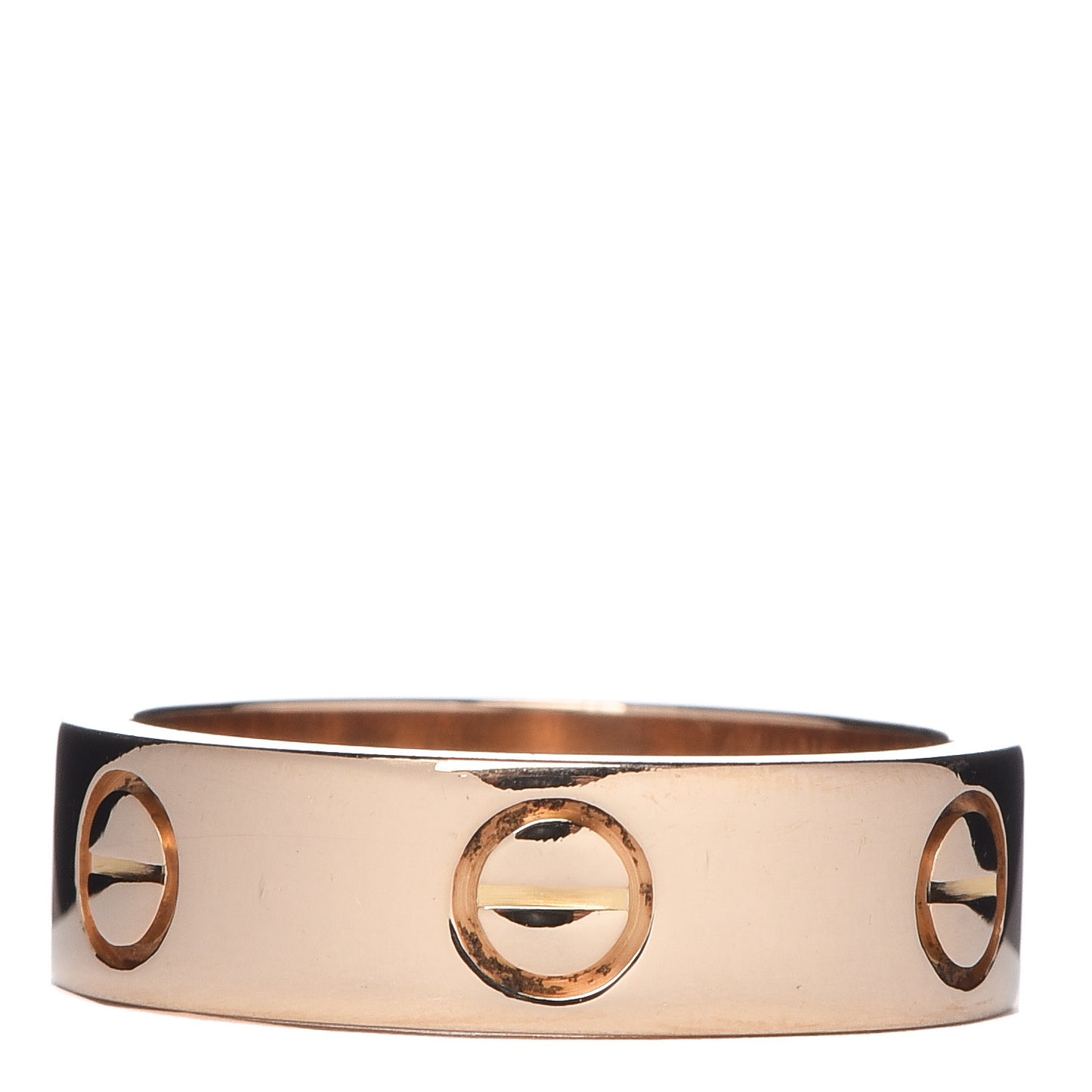 18K Yellow Gold 5.5mm LOVE Ring 51 5.75