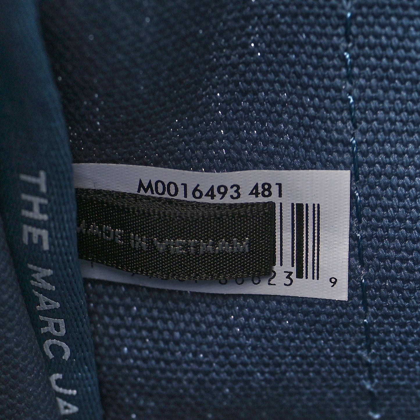 Cotton Canvas Mini The Tote Bag Blue Shadow