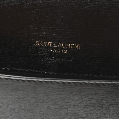 Saint Laurent Smooth Calfskin Monogram Phone Holder Crossbody Black 11 of 19