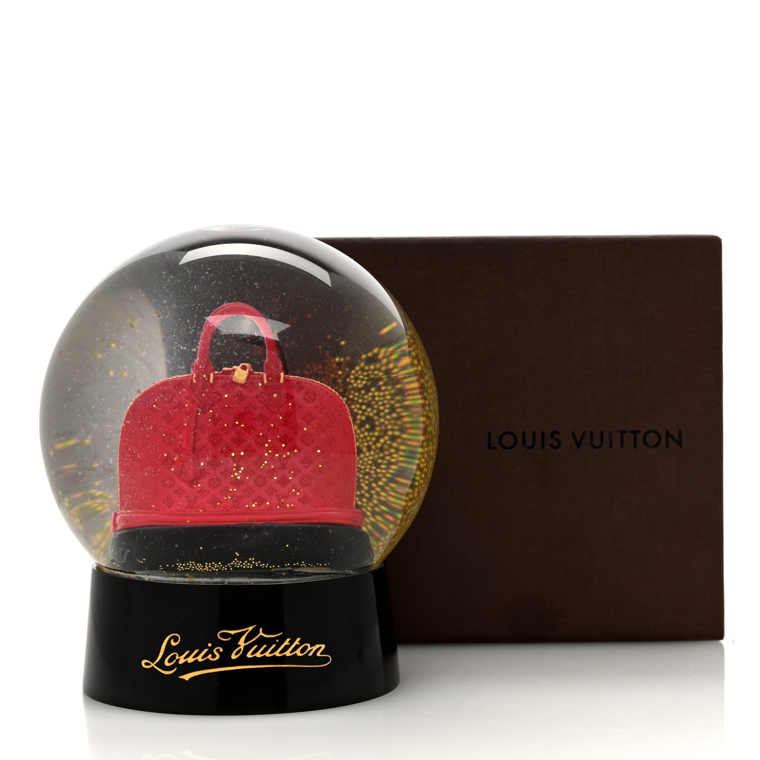 Louis Vuitton Alma Snow Globe Boule A Neige Rouge 6 of 6