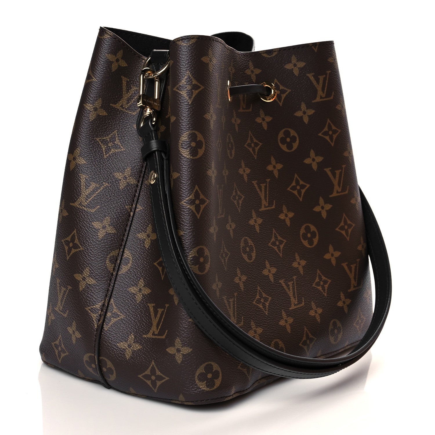 Louis Vuitton Monogram Neonoe MM Black 3 of 10
