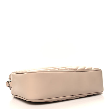 Saint Laurent Calfskin Matelasse Monogram Lou Camera Bag Marble Pink 4 of 10