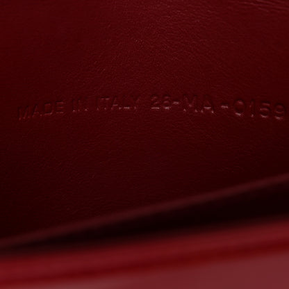 Christian Dior Patent Cannage Lady Dior Clutch Red Red 7 of 11