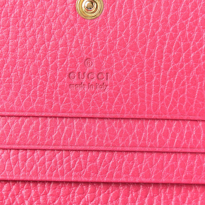 Gucci Dollar Calfskin GG Marmont Card Case Box Pink 6 of 10