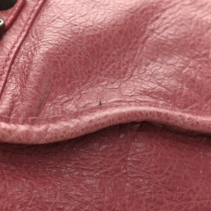Balenciaga Agneau Classic Hardware Weekender Rose Bruyere 12 of 12