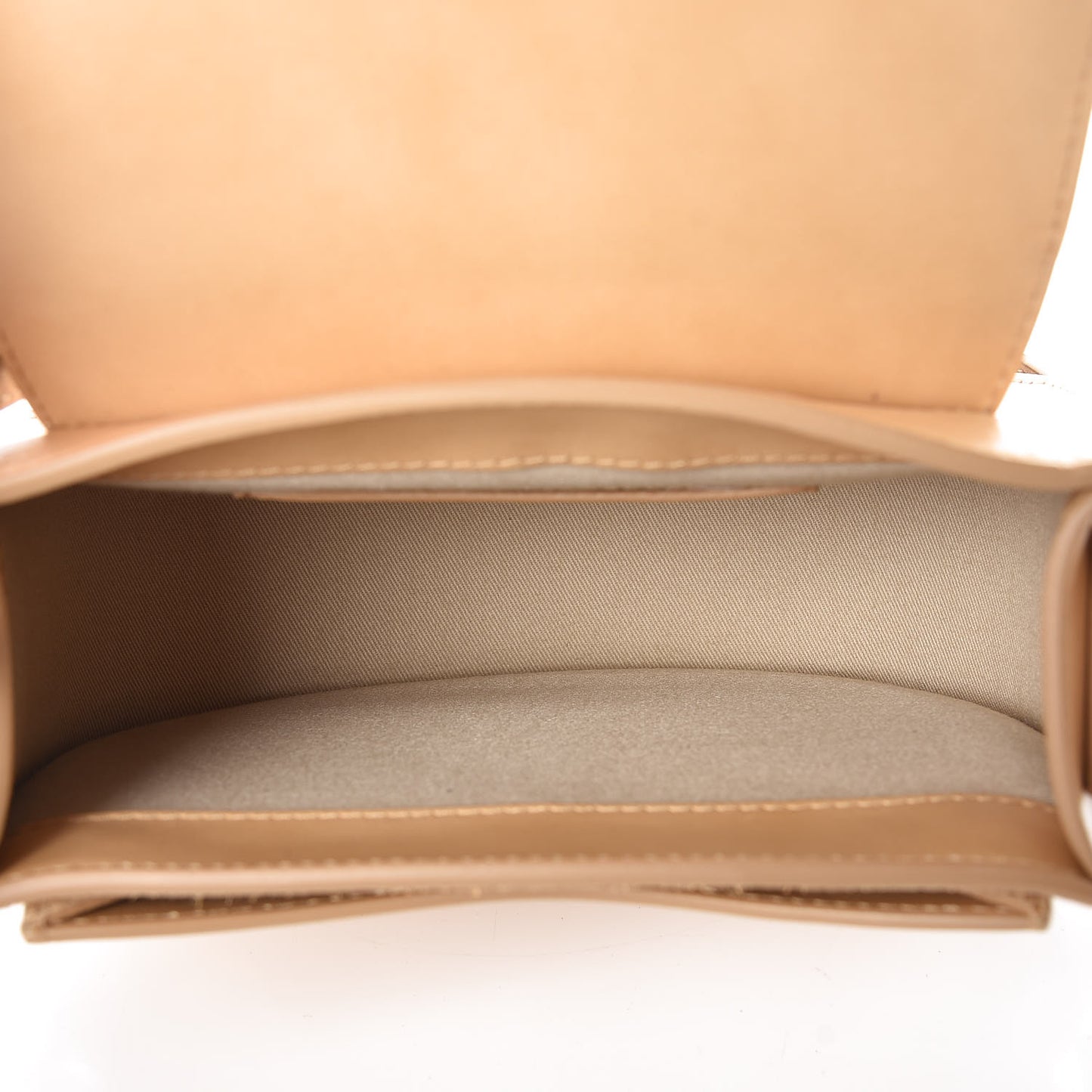 Calfskin Small Tess Bag Bleached Brown