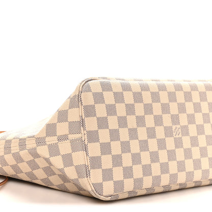 Louis Vuitton Damier Azur Neo Neverfull MM Rose Ballerine 9 of 10