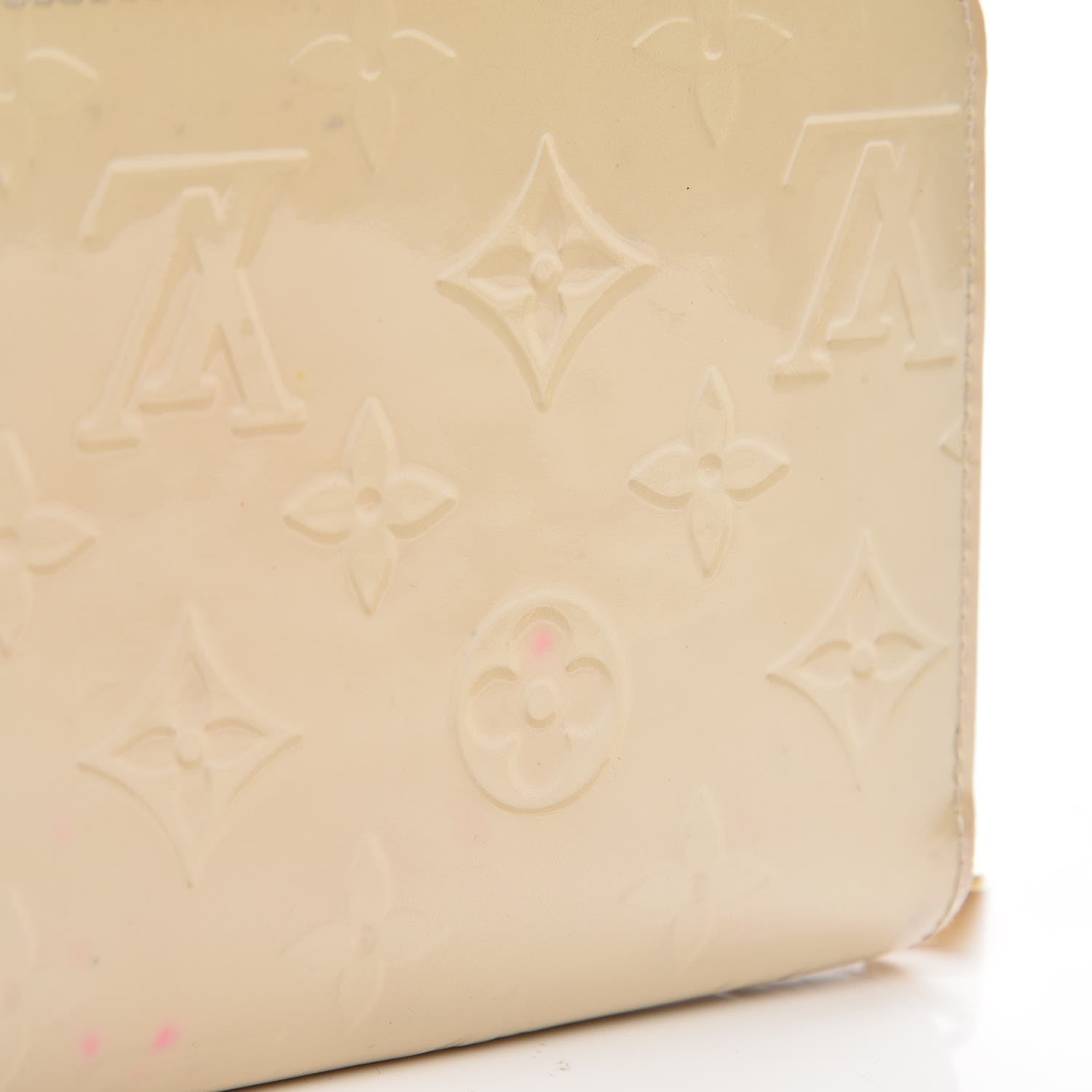 Louis Vuitton Vernis Zippy Wallet Blanc Corail 9 of 10